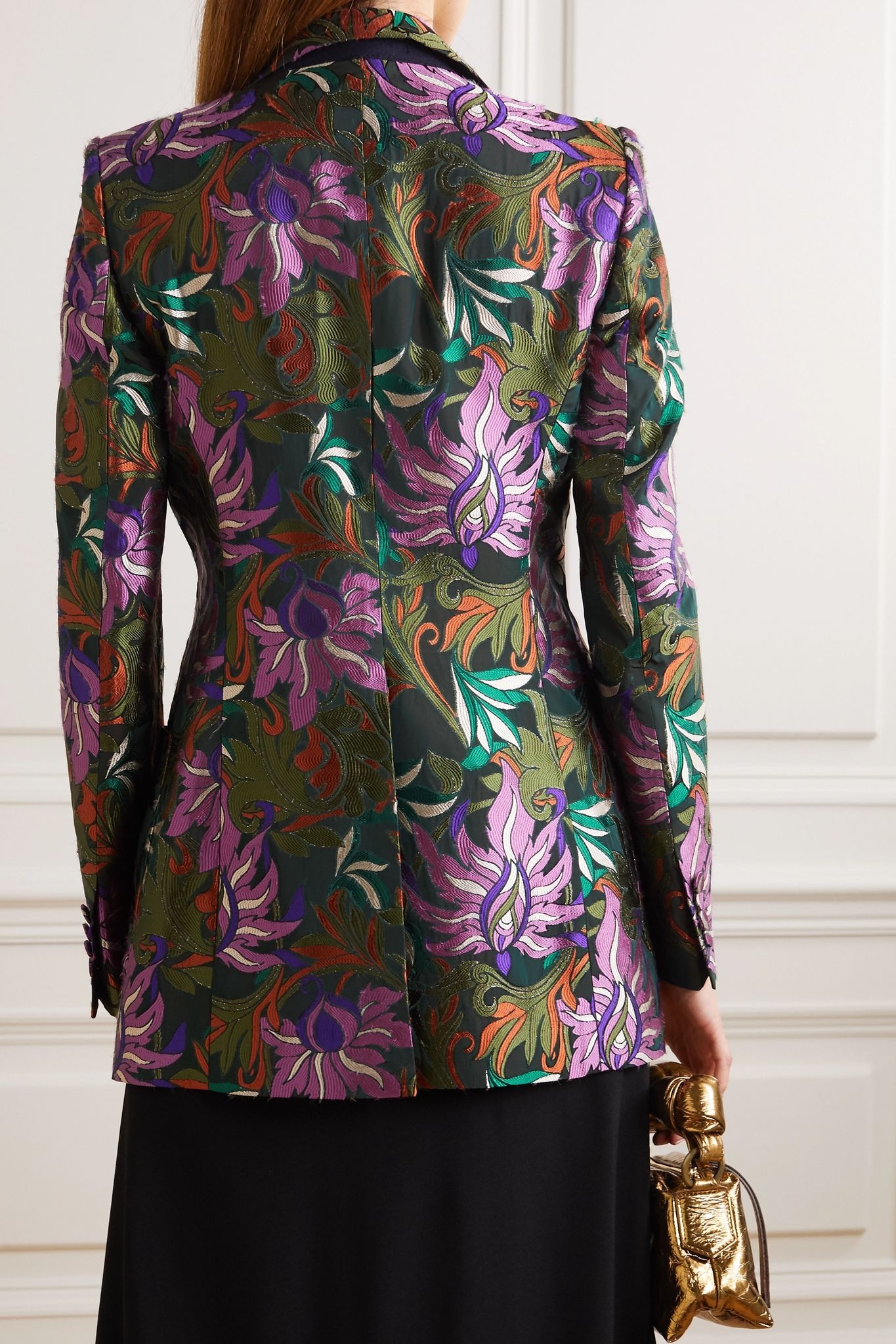 Bailey floral-jacquard blazer - 3