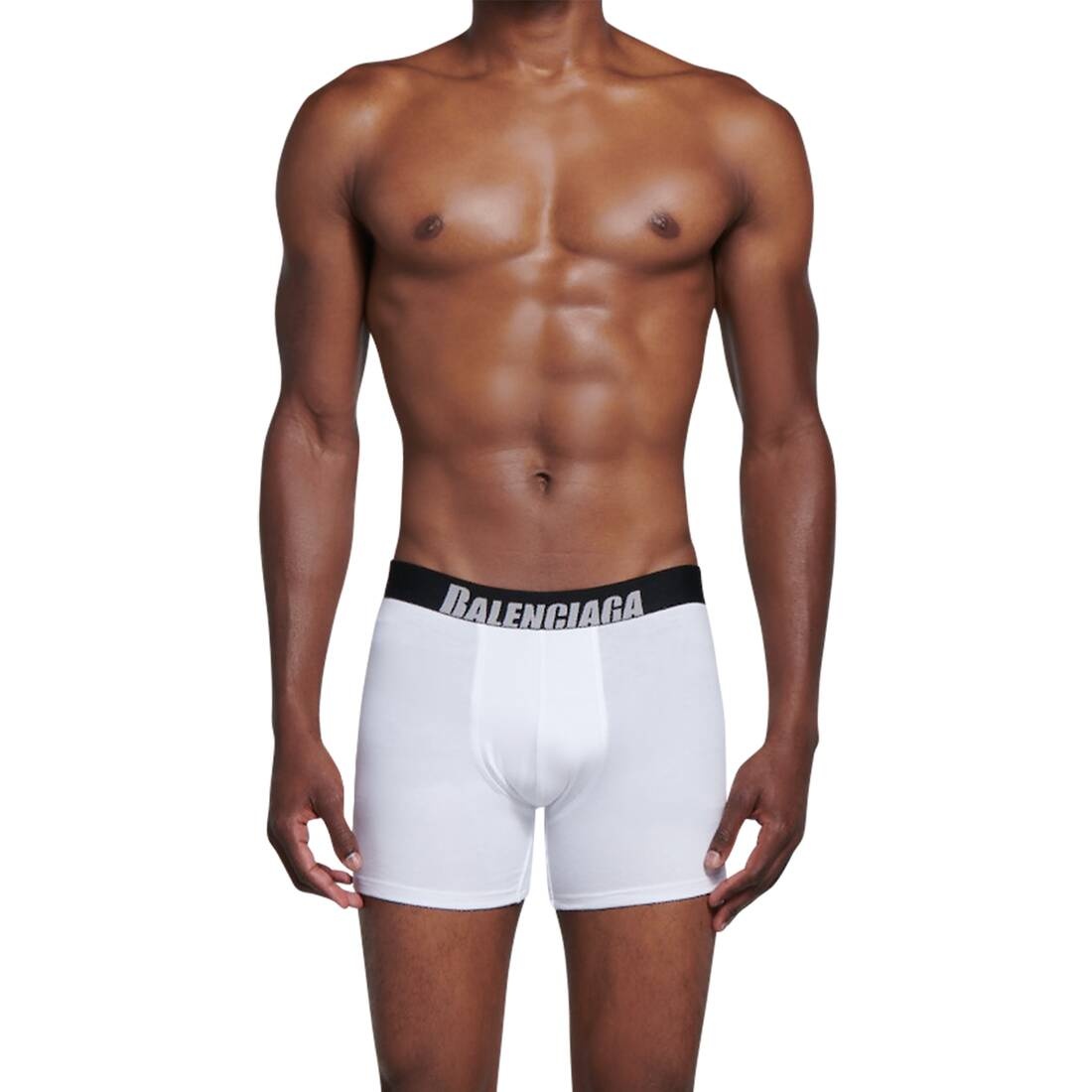 Men's Boxer Briefs in White - 3