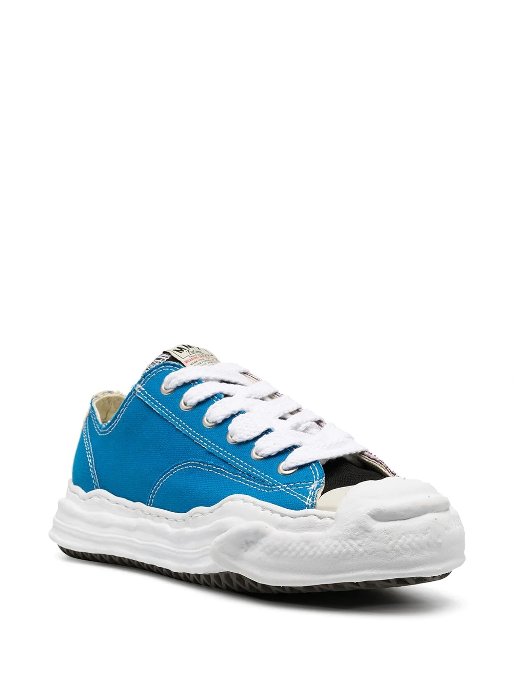 logo patch sneakers - 2