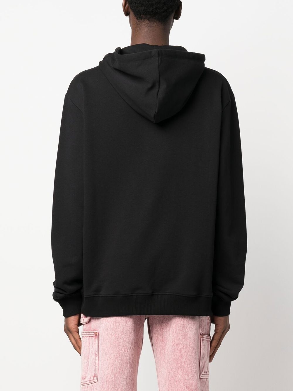 logo-embroidered hoodie - 5