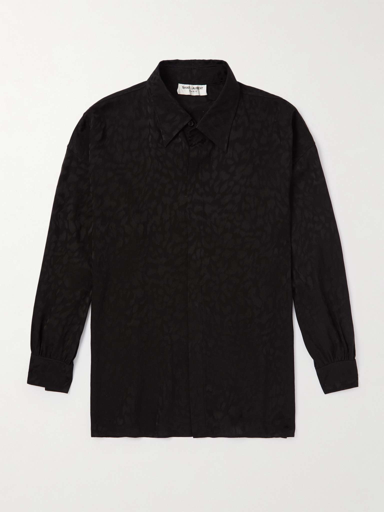 Silk-Jacquard Shirt - 1