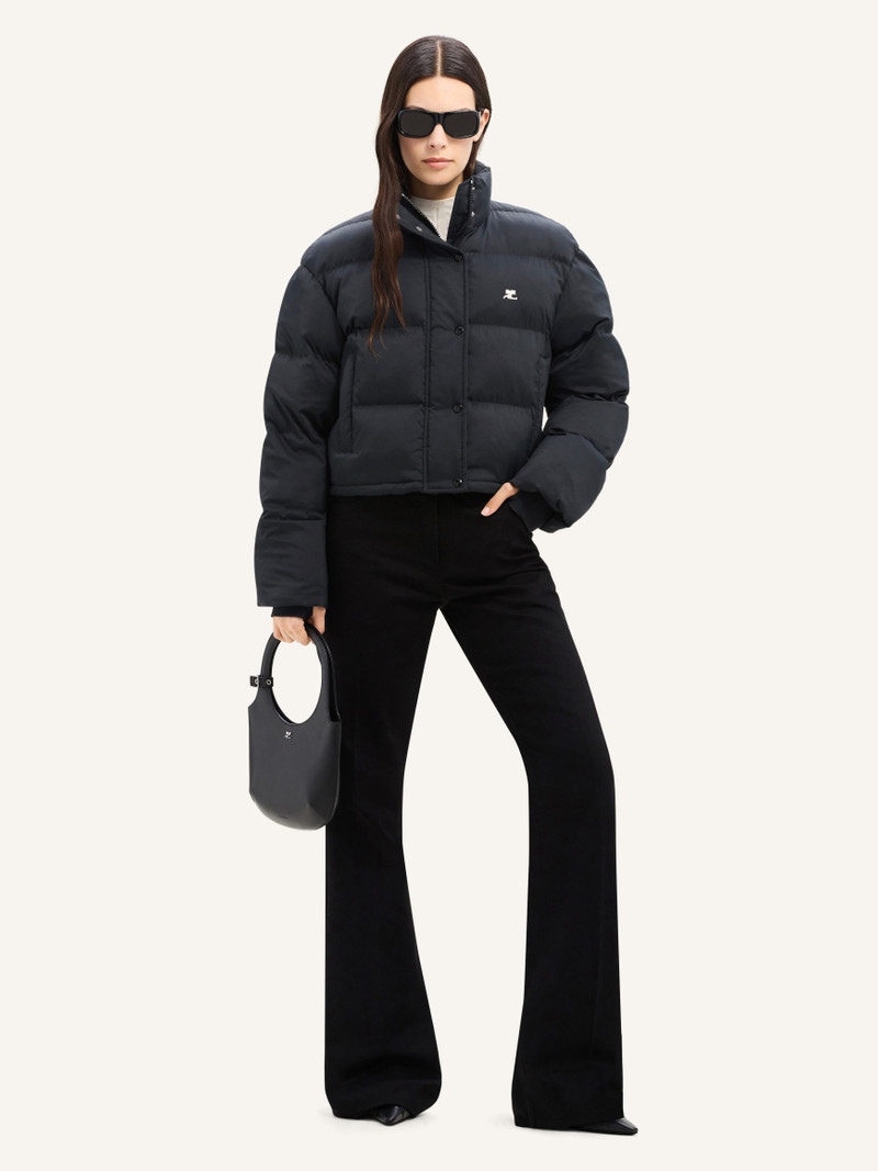 courrèges NYLON SHORT PUFFER JACKET outlook