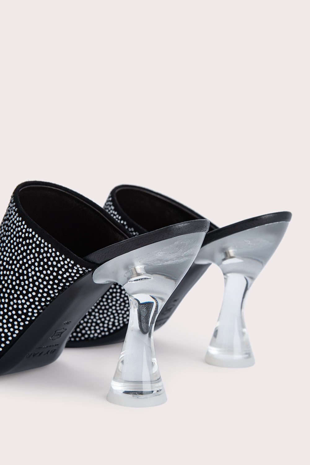 Luz Black Suede and Crystals - 6