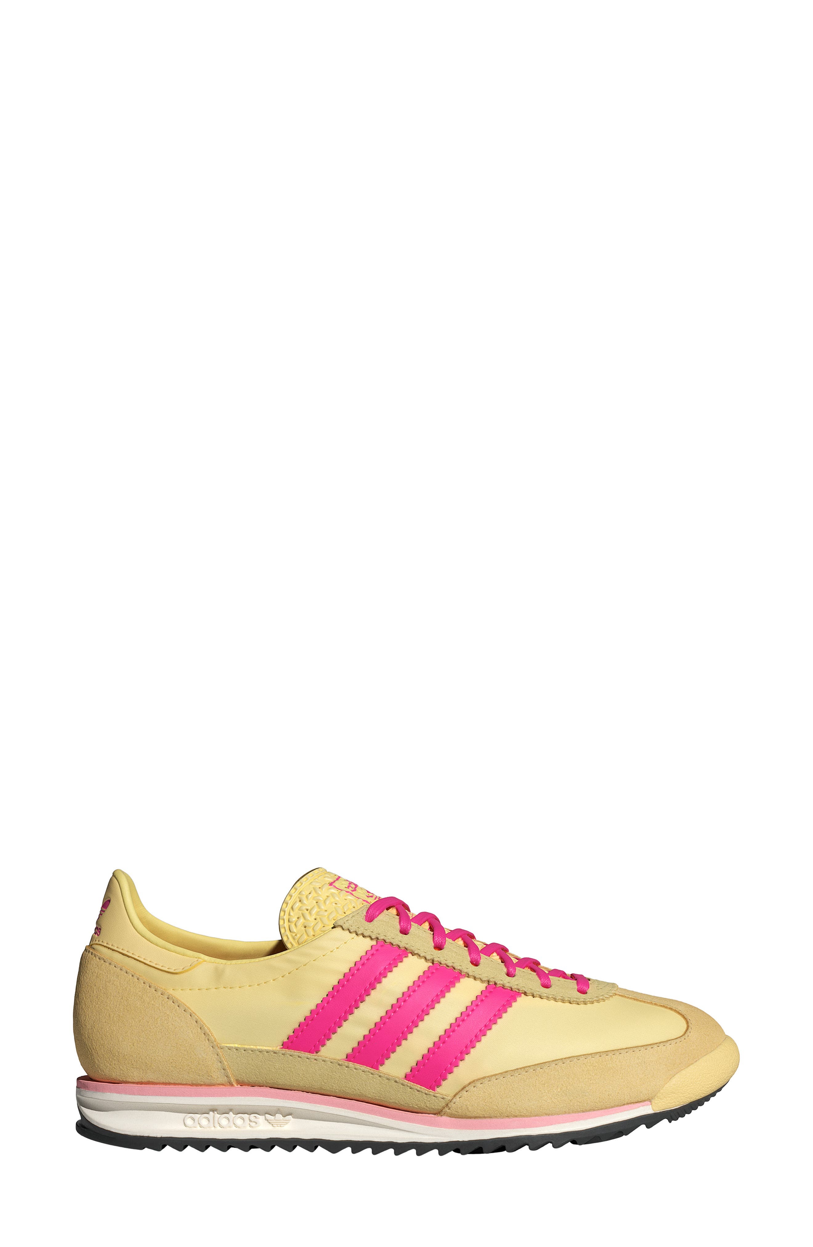 adidas SL 72 Sneaker in Almost Yellow/Black/Pink at Nordstrom - 3