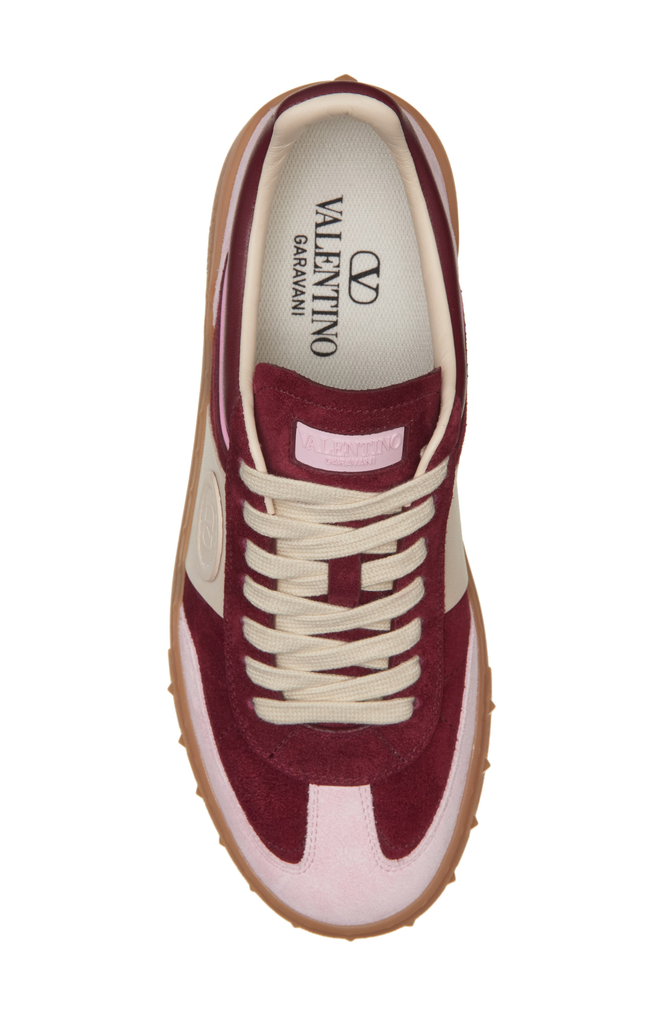 Valentino Upvillage Low Top Sneaker in Cerisrosa/glace-Ceris-Rosa at Nordstrom - 5