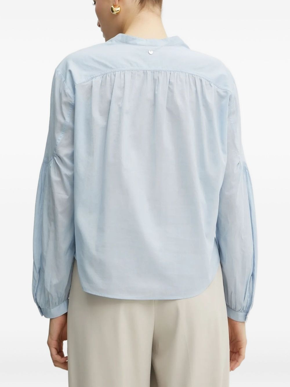 balloon-sleeve shirt - 2