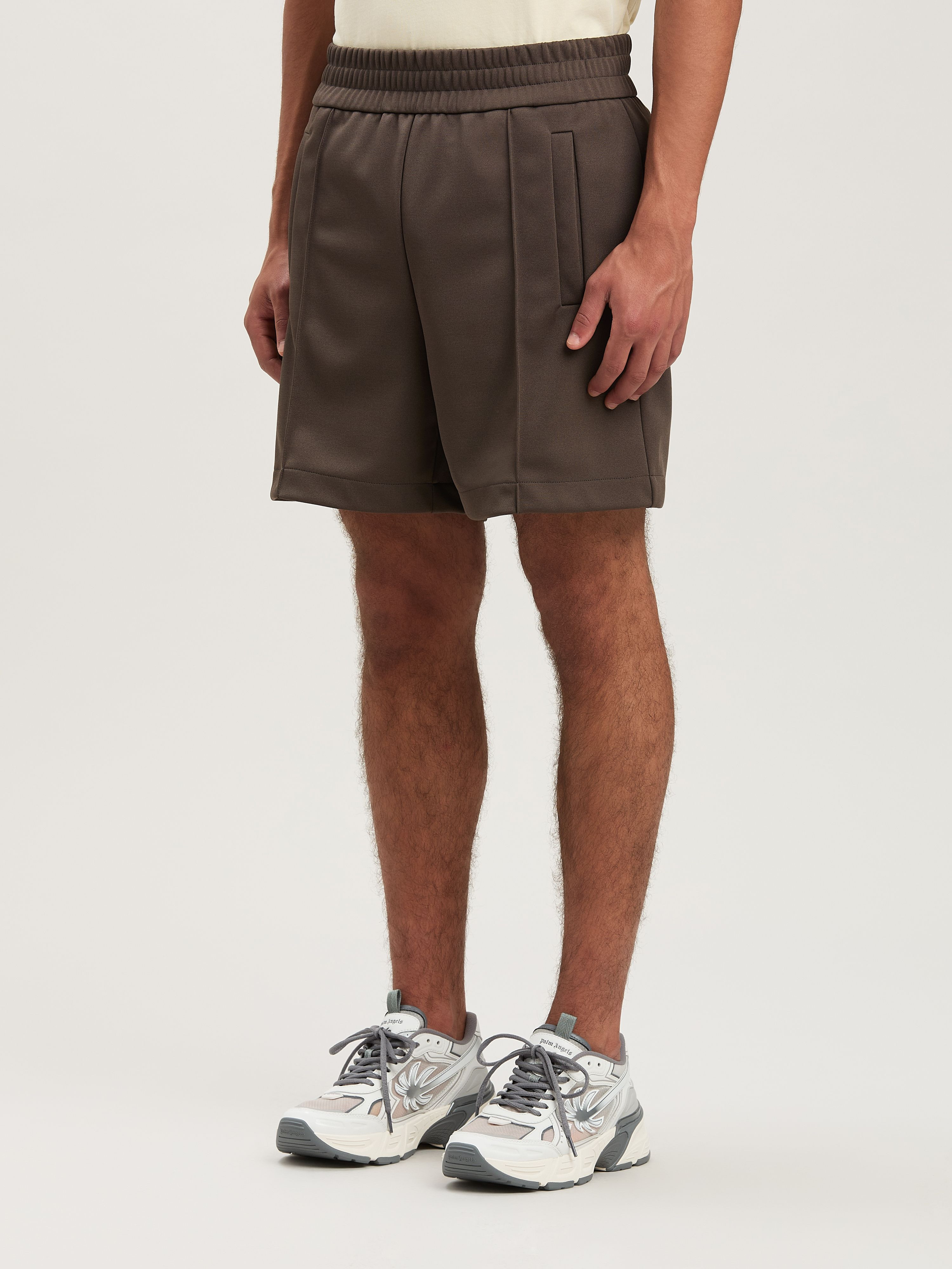Curved Logo Track shorts - 4