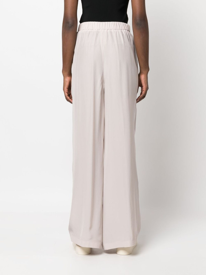 drawstring-waist straight-leg trousers 4