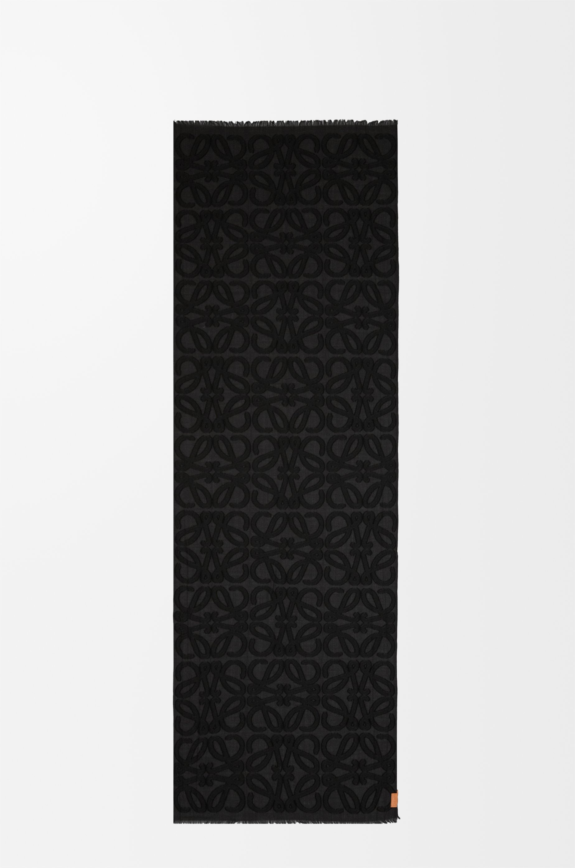 Scarf in wool and silk - 1