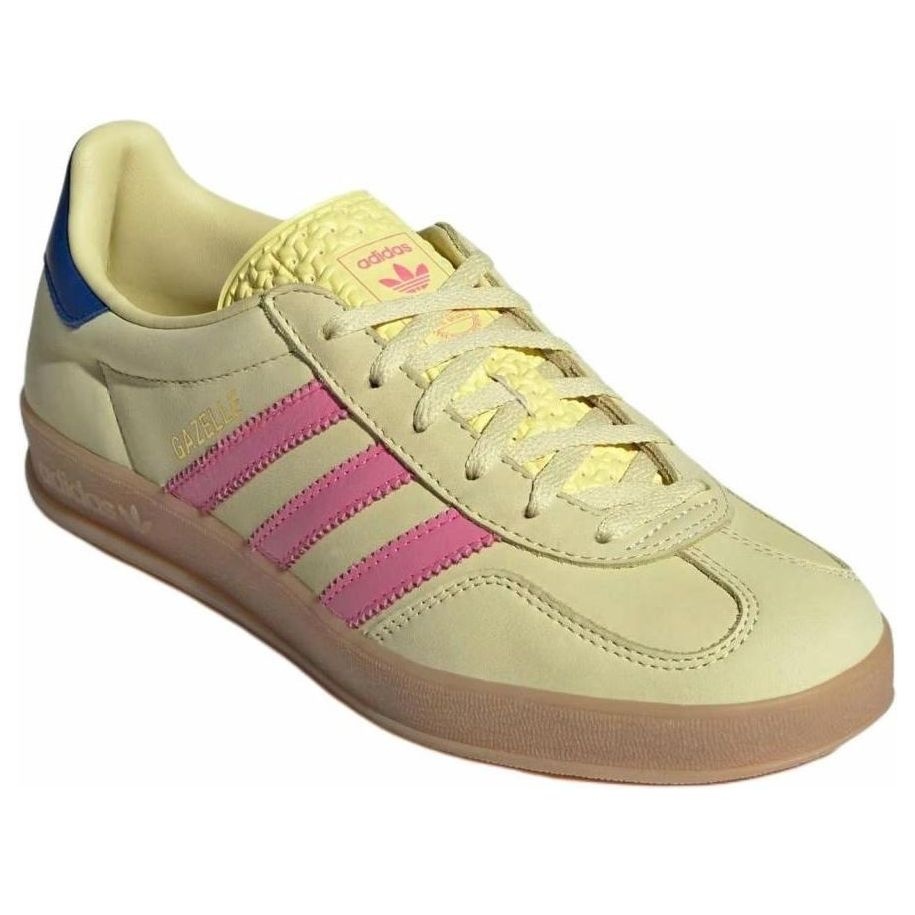 (WMNS) adidas Gazelle Indoor 'Powder Yellow Lucid Pink' JI2719 - 3