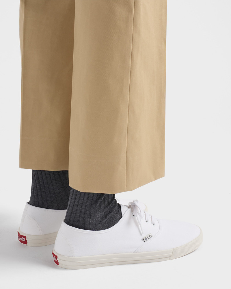 Prada Drill fabric sneakers outlook