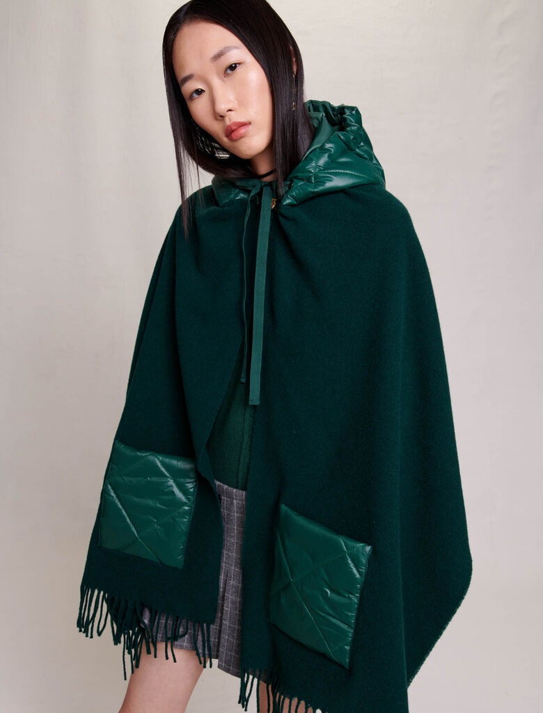 Hooded poncho - 7