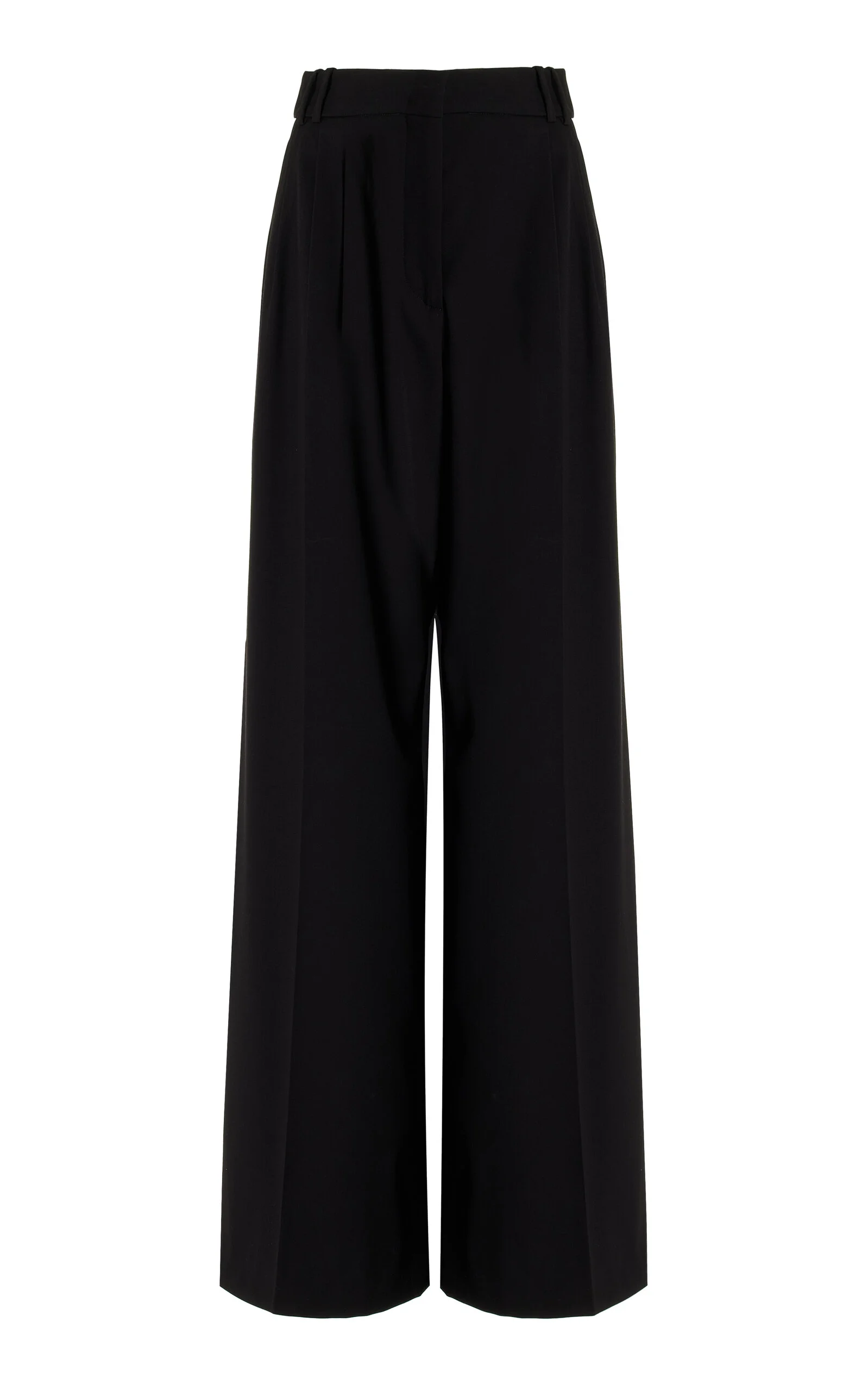 Stretch-Wool Pants black - 1