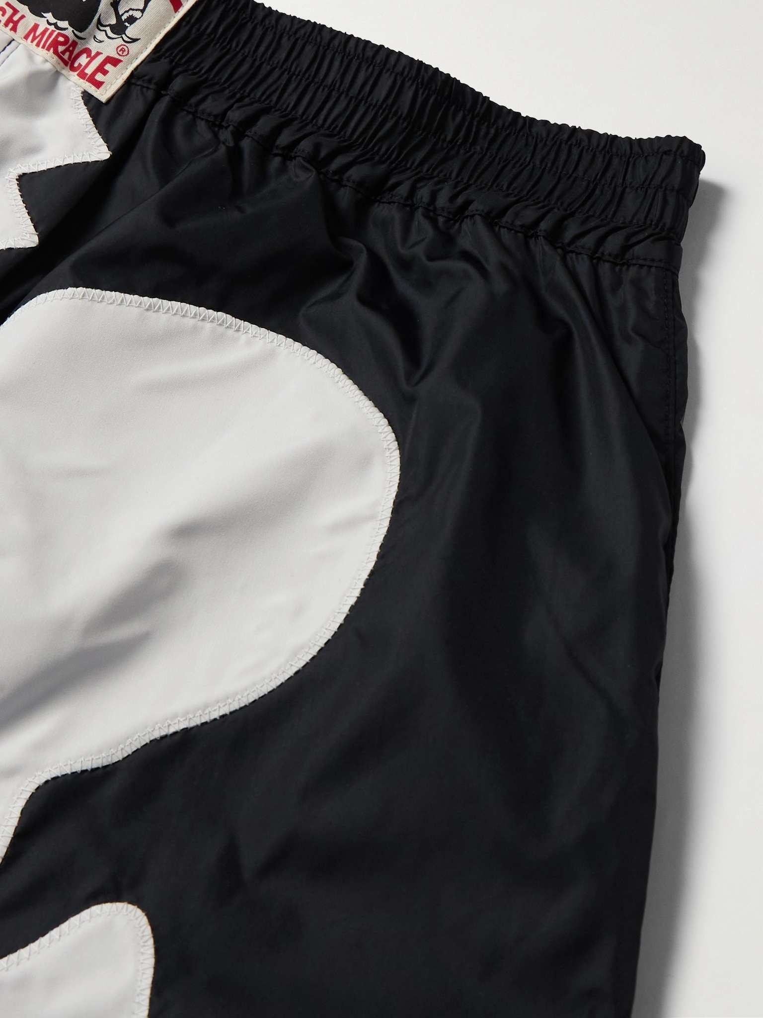Straight-Leg Long-Length Panelled Swim Shorts - 3