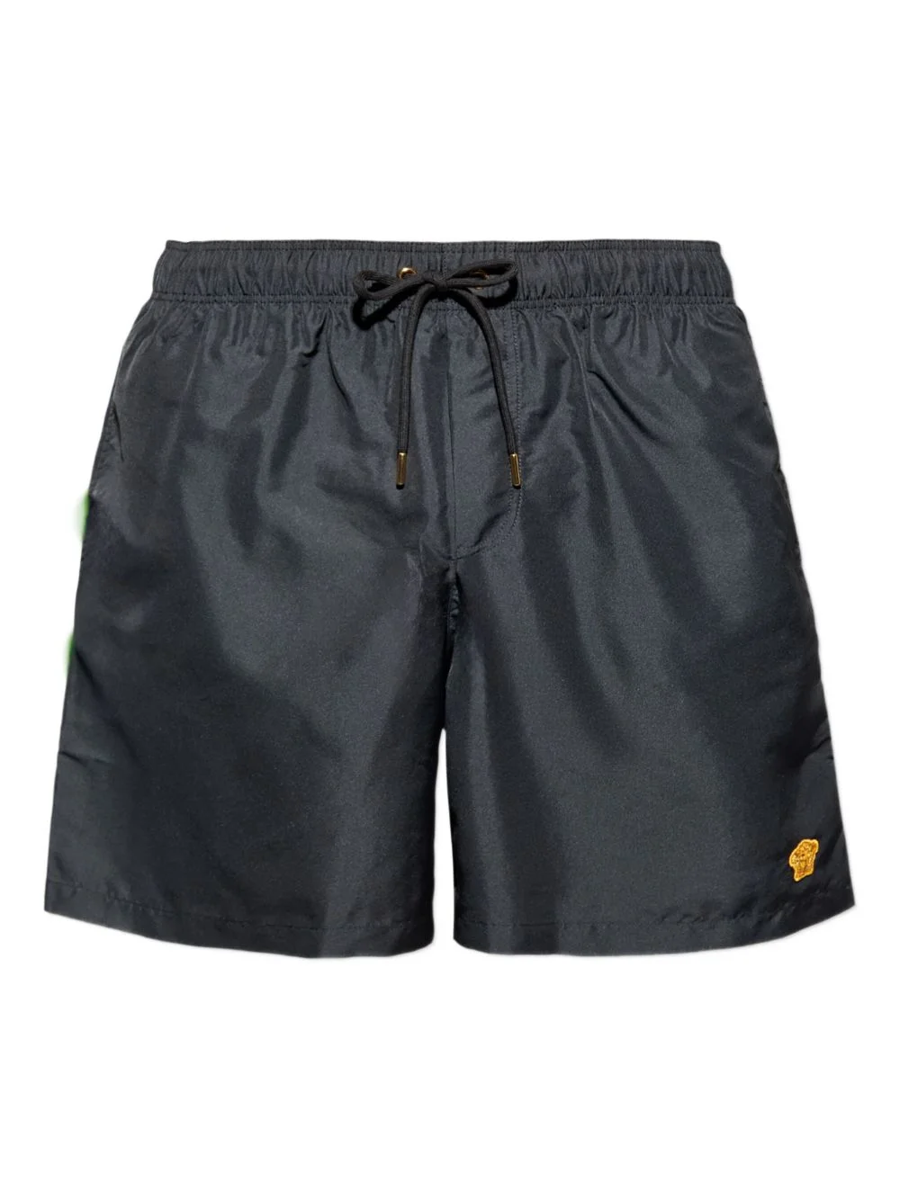 drawstring logo-patch swim shorts - 1