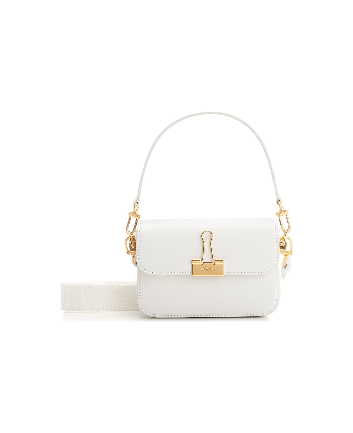 Small Leather Binder Bag - 1