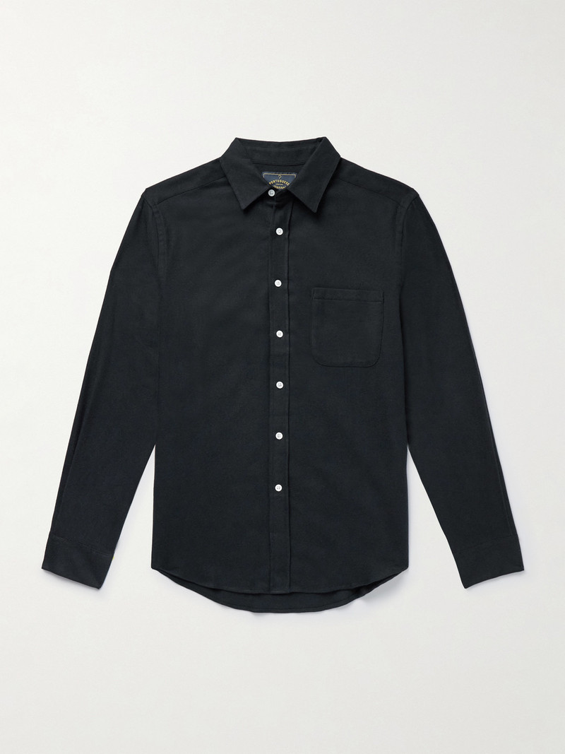 Teca Brushed Cotton-Twill Shirt 1
