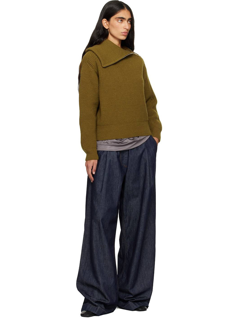 Dries Van Noten Blue Wide Leg Jeans outlook