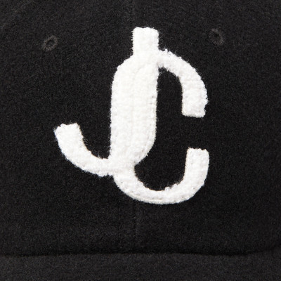 JIMMY CHOO Paxy
Black Cotton Baseball Cap with Recycled Wool JC Logo Boucle outlook