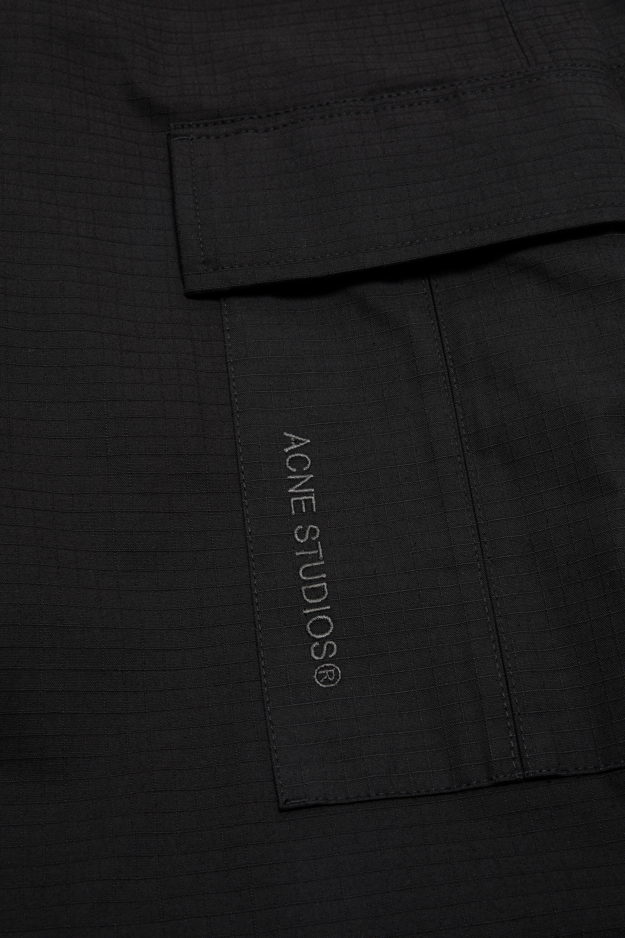 Cargo ripstop trousers - Black - 6