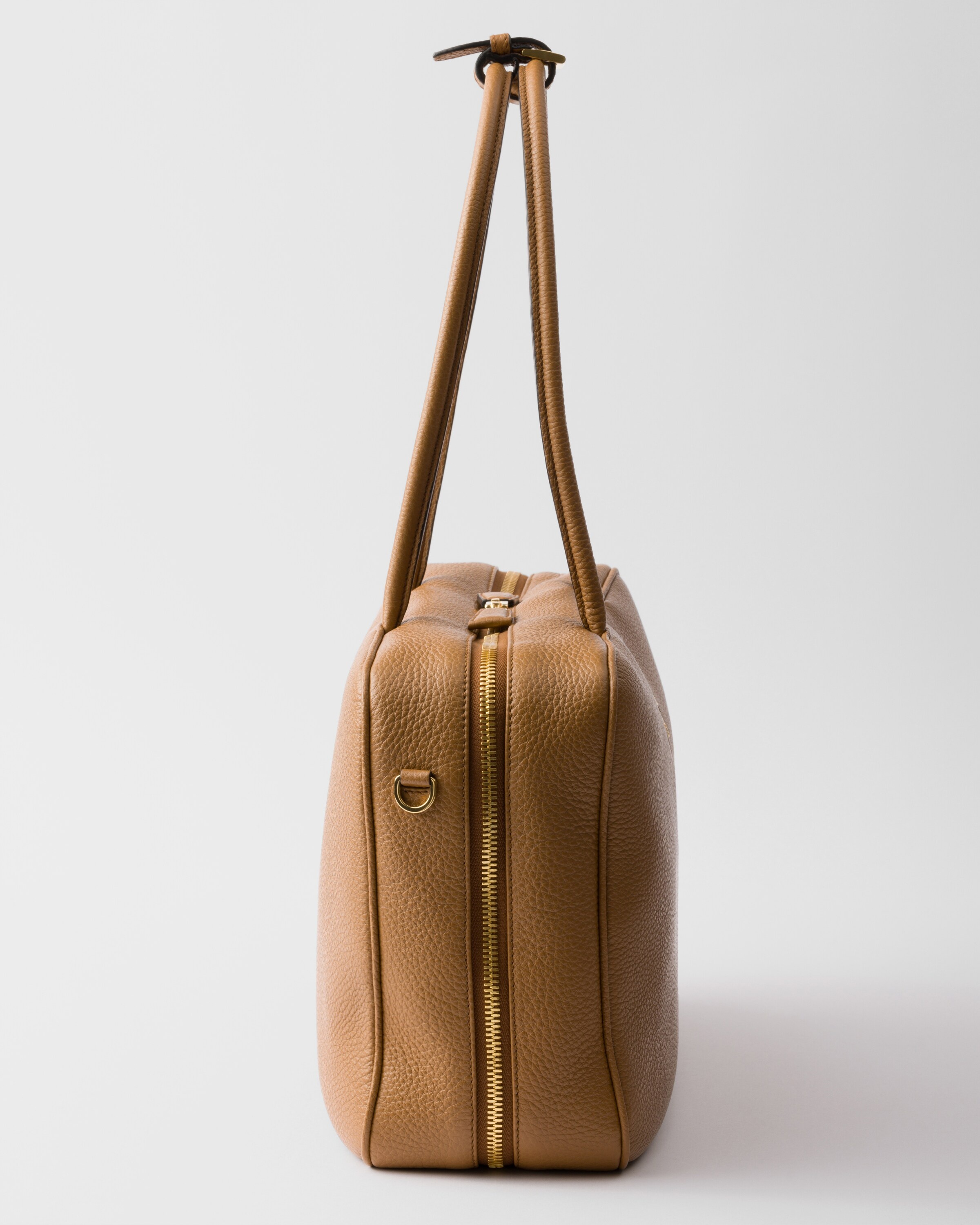 Large leather top-handle bag - 5