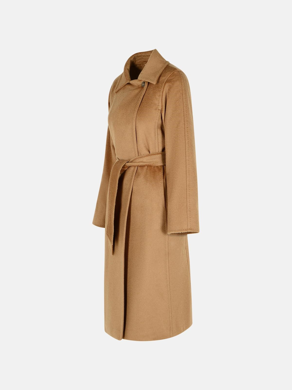 BEIGE CAMEL COAT - 2