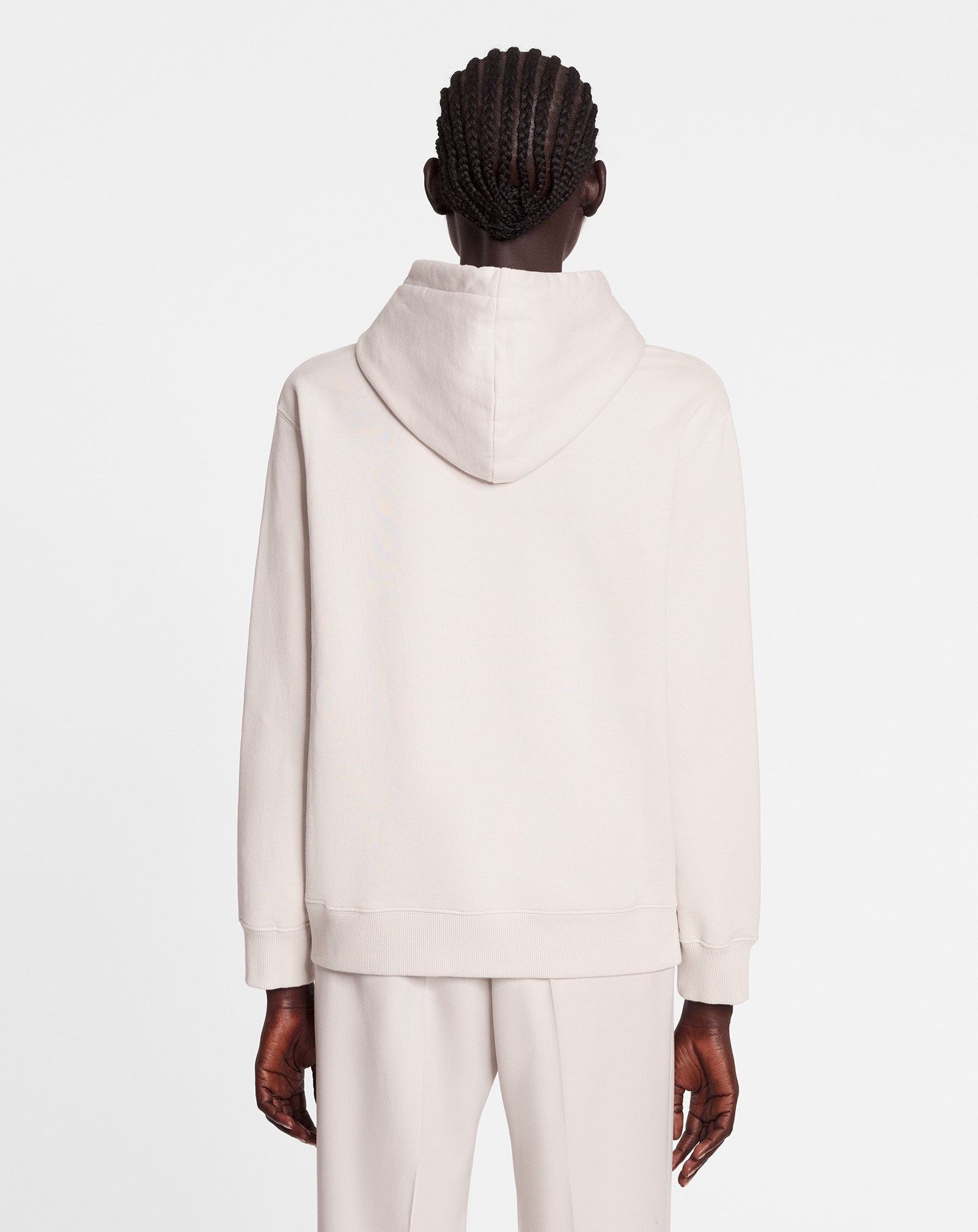 CLASSIC EMBROIDERED LANVIN PARIS HOODIE - 4