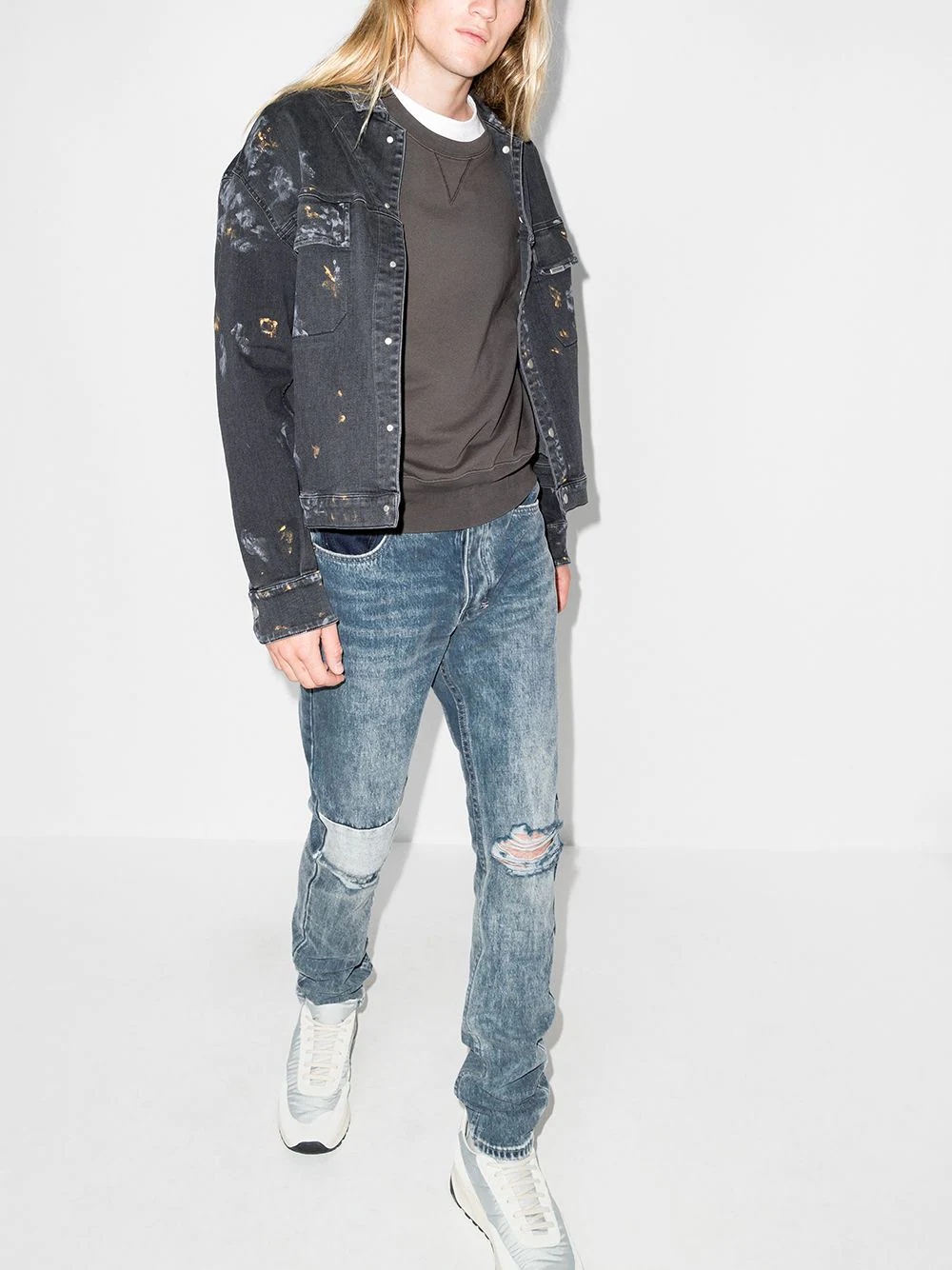 Chitch Retrograde Trashed slim-fit jeans - 5