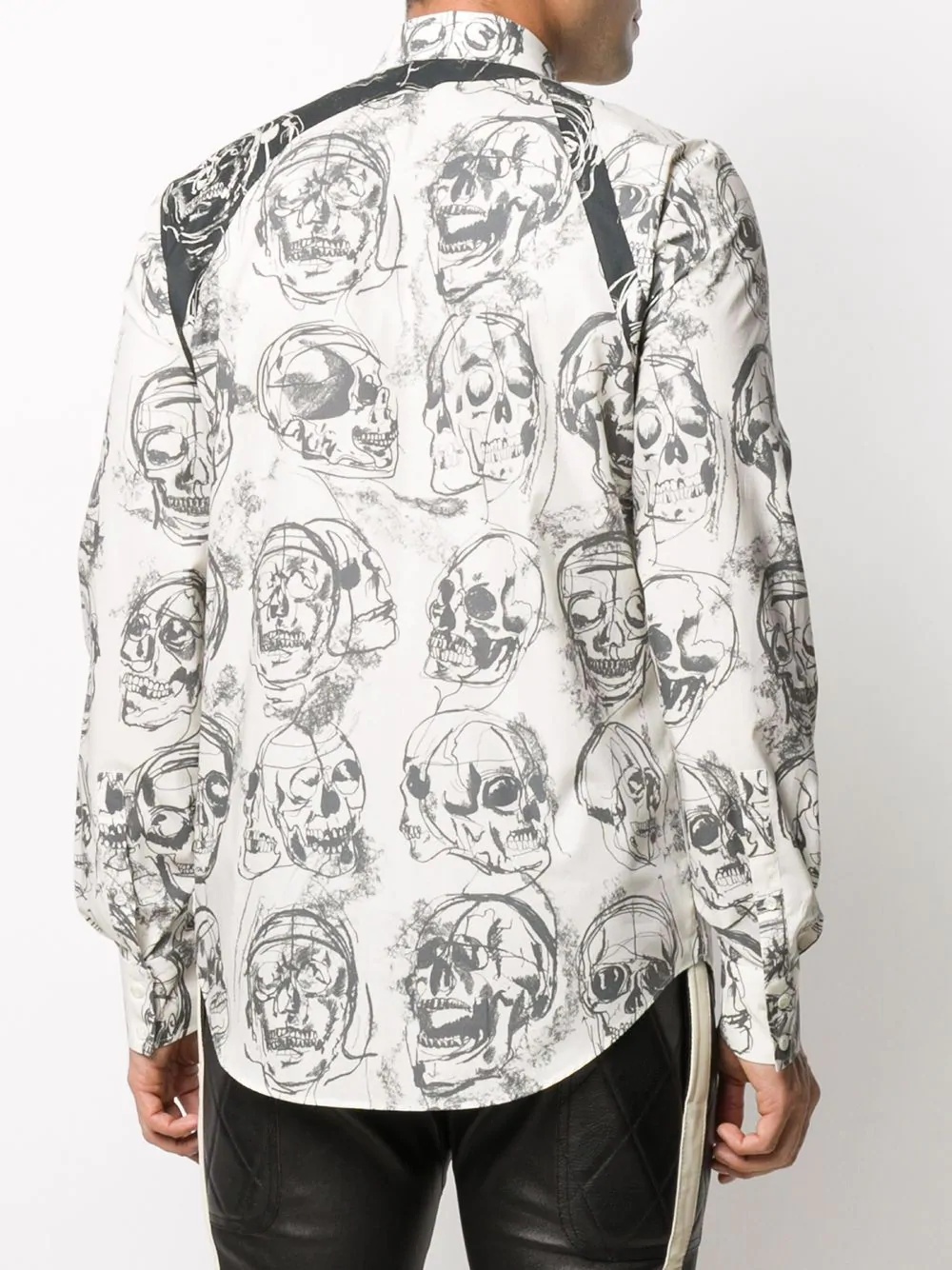 skull print shirt - 4