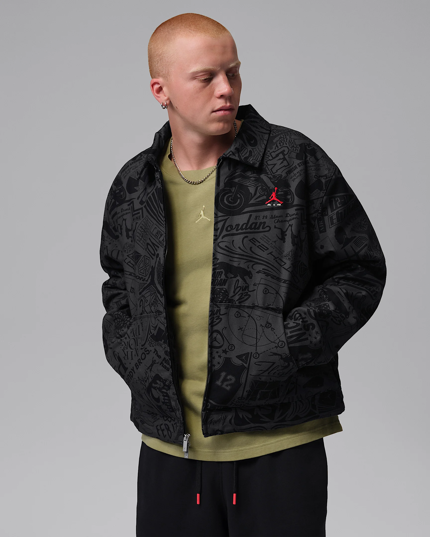 Jordan Brooklyn Men's Chore Jacket - 1