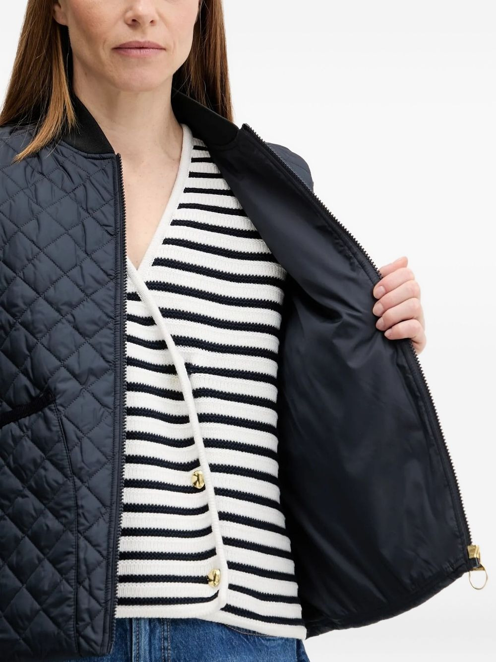 quilted gilet - 3