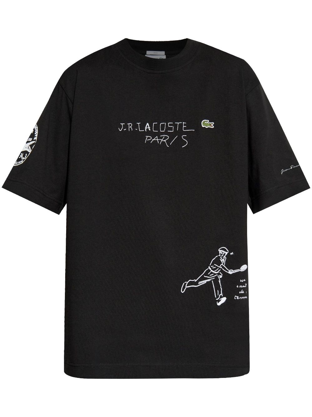 logo-print t-shirt - 1