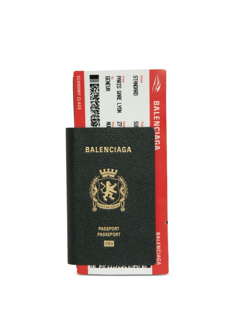 Passport leather wallet 1