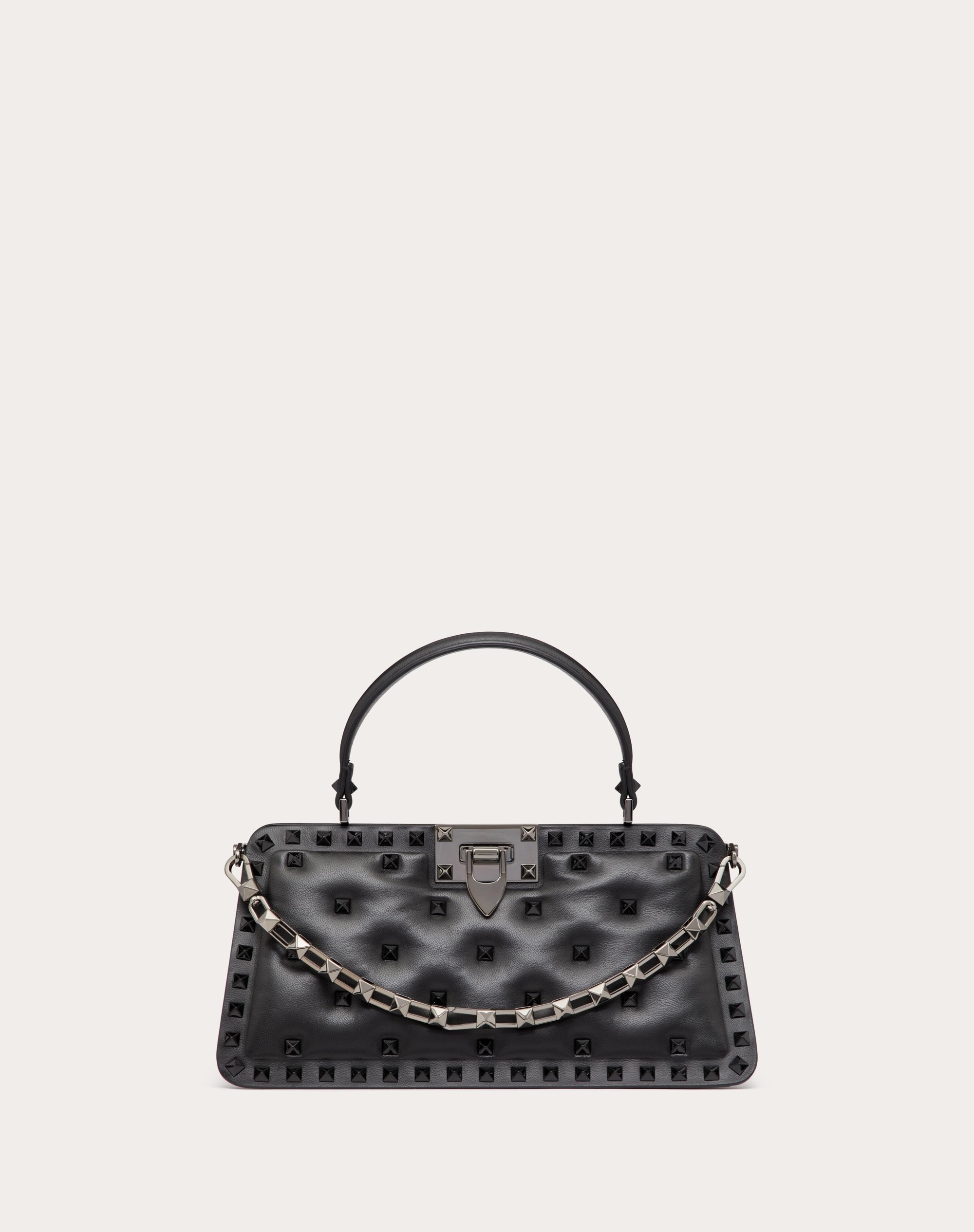 ROCKSTUD PADDED NAPPA HANDBAG - 1