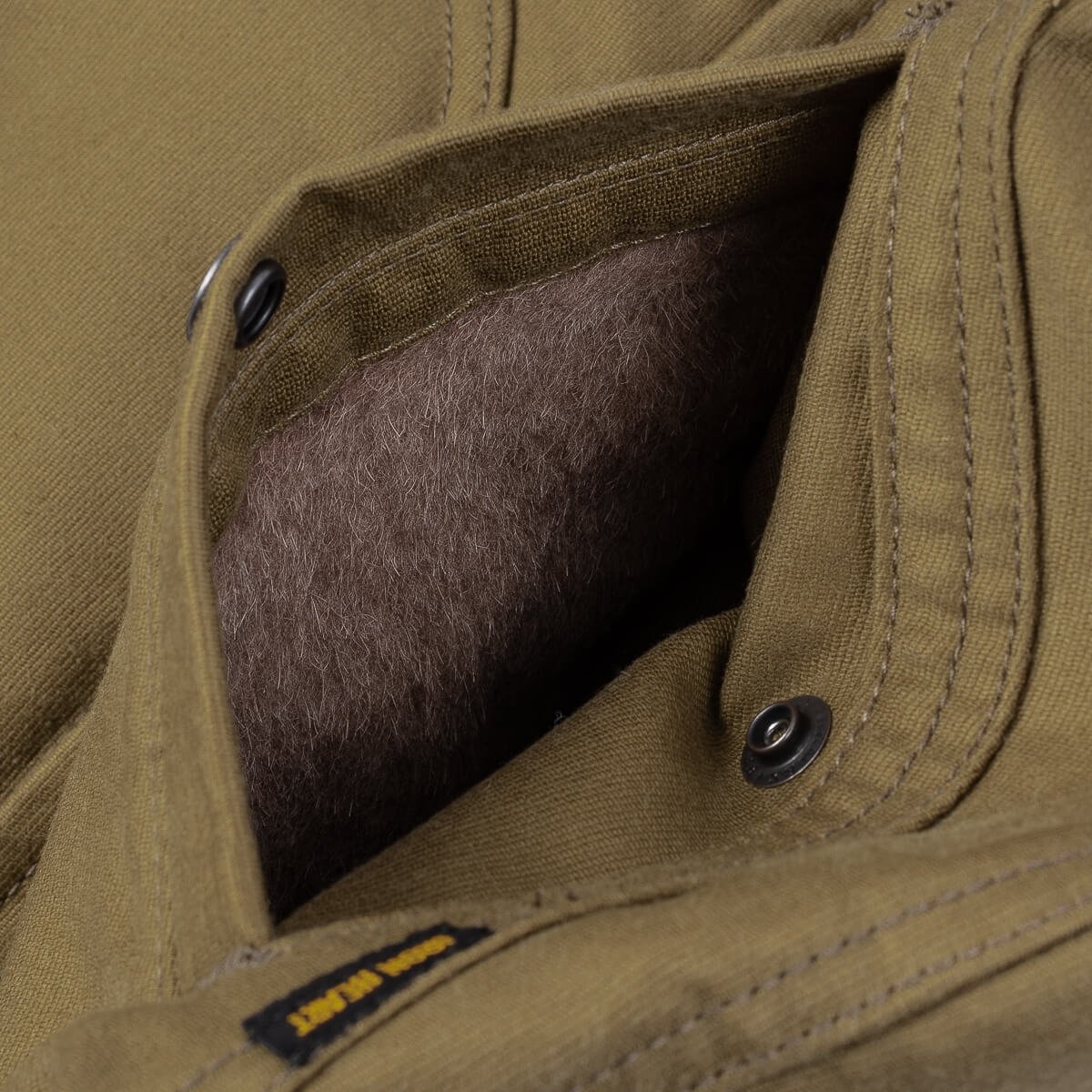 IHM-35-KHA Whipcord N1 Deck Jacket - Khaki - 14