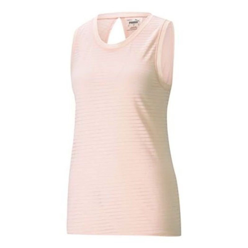 (WMNS) PUMA Studio Burnout Training Tank Top 'Pink' 520225-27 - 1