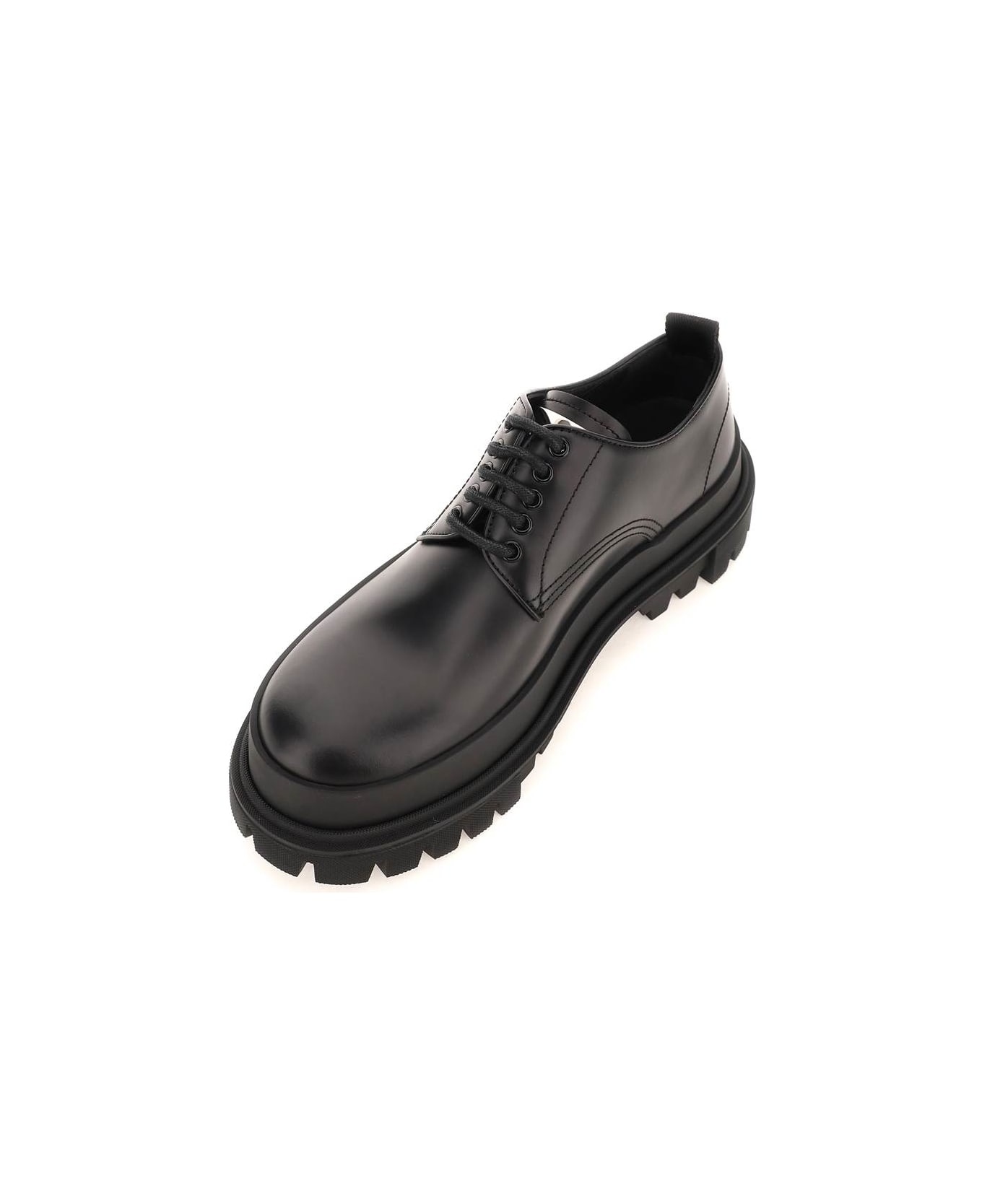 Leather Derbies - 4
