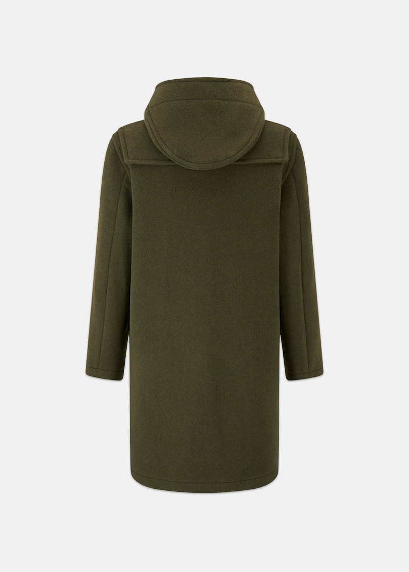 GLOVERALL Women's Freda Duffle Coat Loden Check outlook