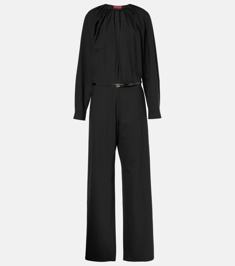 Wool-blend jumpsuit - 1
