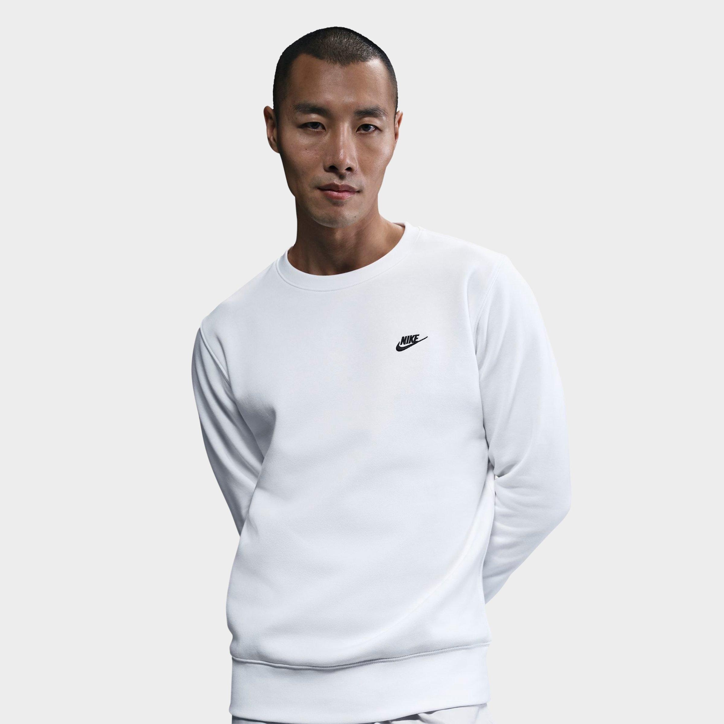 MEN'S NIKE CLUB FLEECE PREMIUM CREWNECK SWEATSHIRT - 1