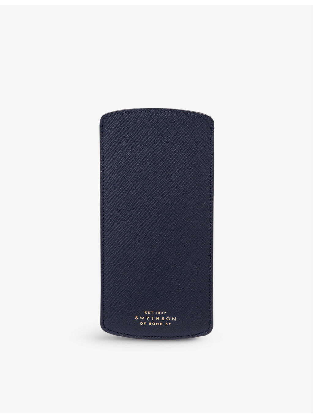 Panama cross-grain leather glasses case - 2