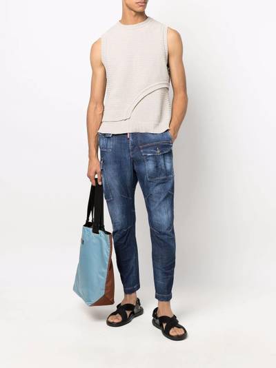 DSQUARED2 low-rise slim-fit jeans outlook