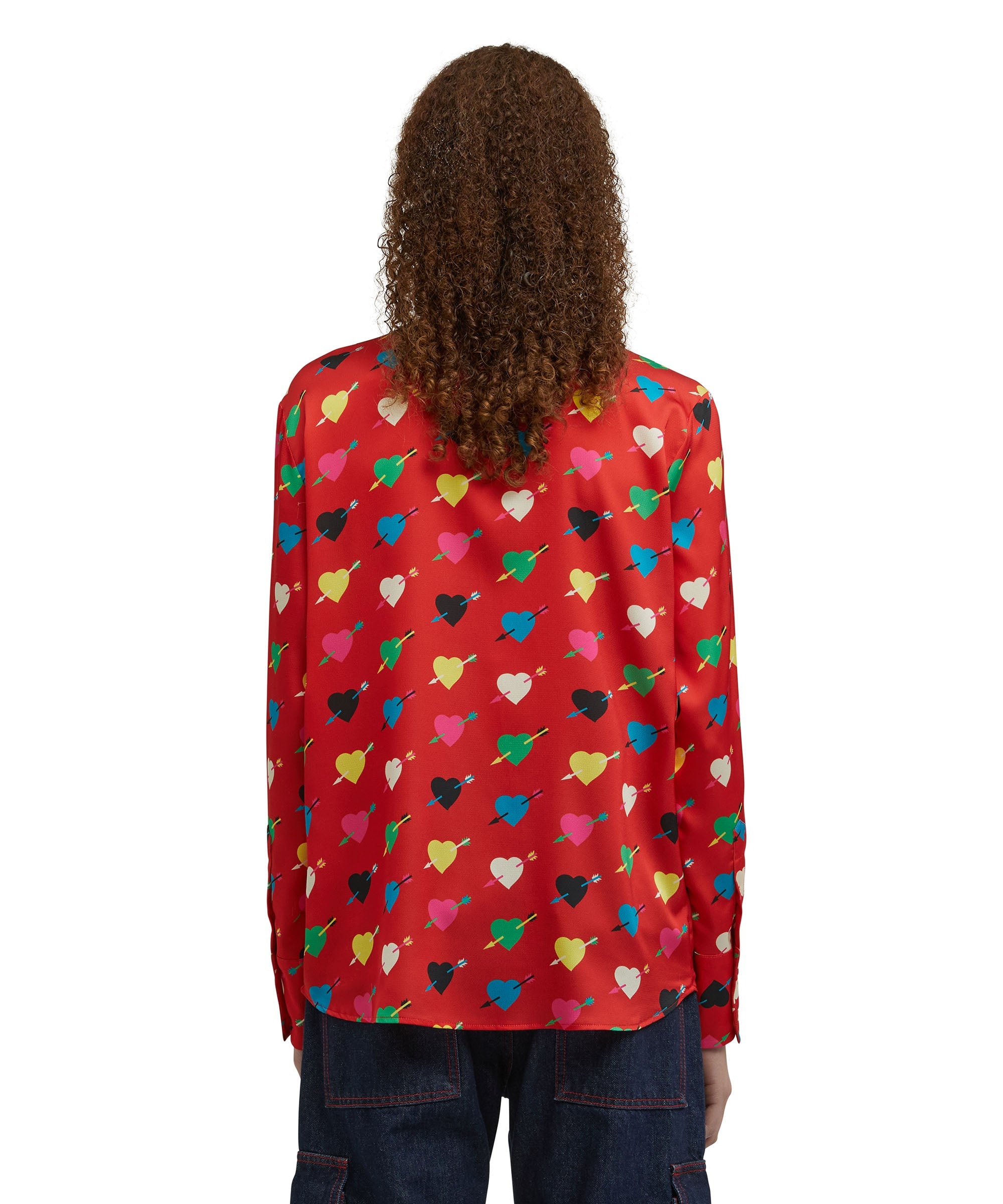 Shirt with "Arrowed Heart Print" motif - 4