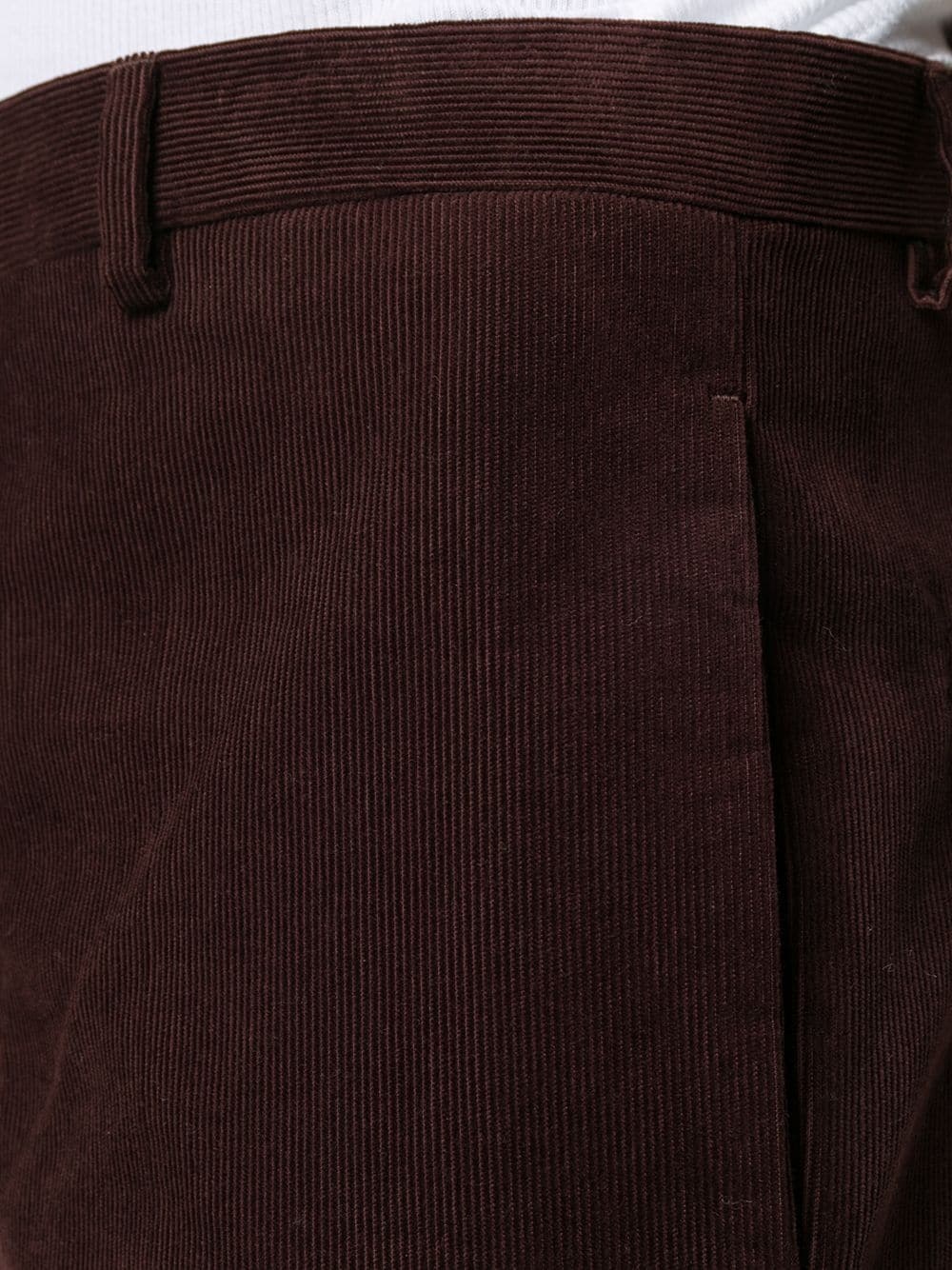 corduroy straight-leg trousers - 5