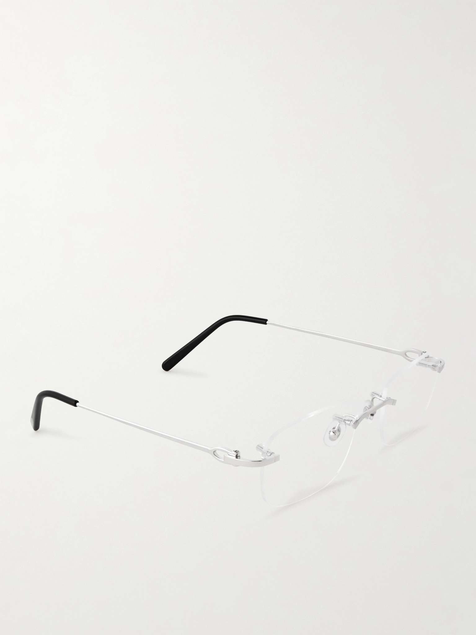 Frameless Gold-Tone Optical Glasses - 3
