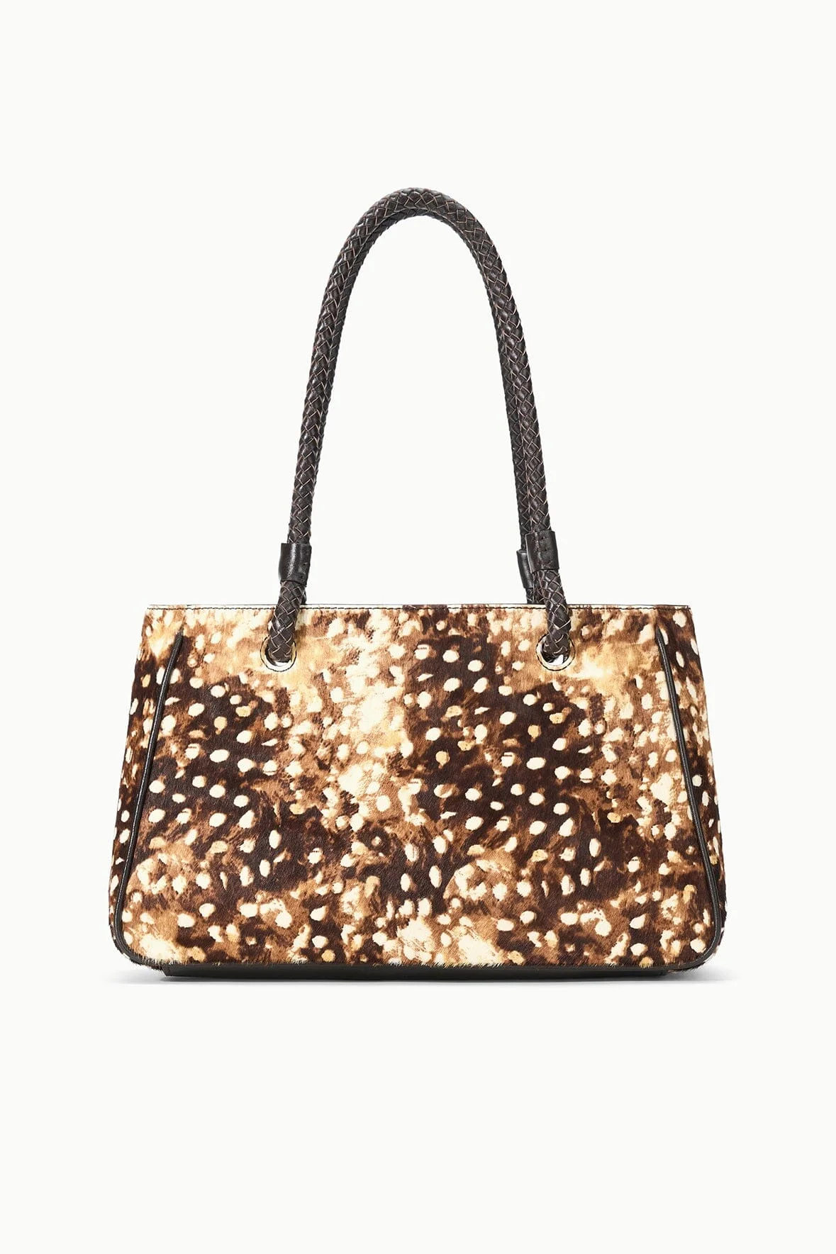 STAUD FIONA SHOULDER BAG FAWN HAIRCALF - 1