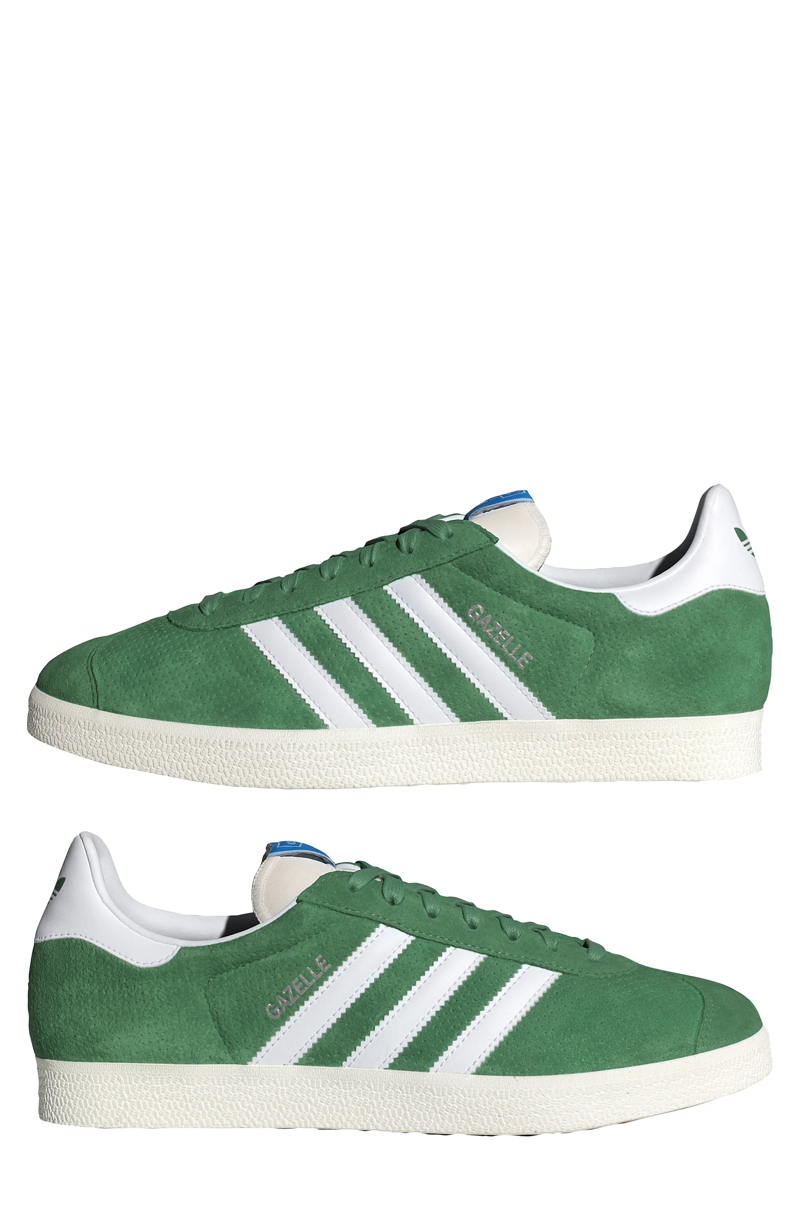 Gazelle Sneaker in Preloved Green/White/White - 8