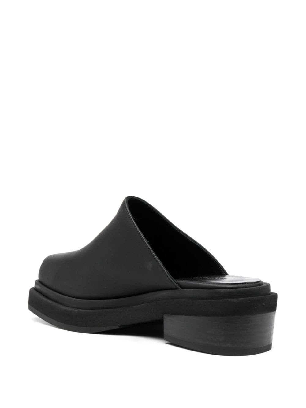 Zoe 55mm leather mules - 3