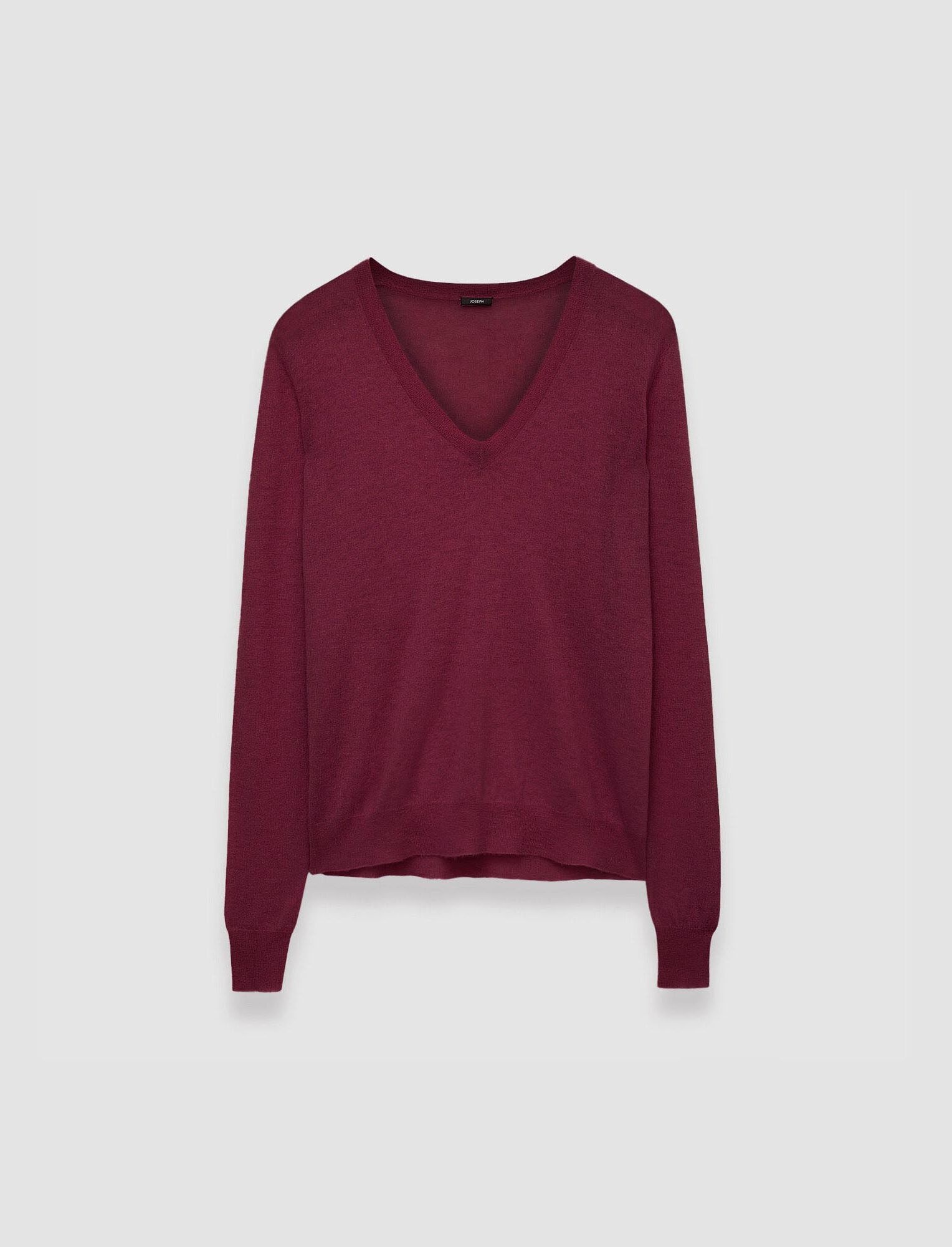 Cashair V Neck Jumper - 1
