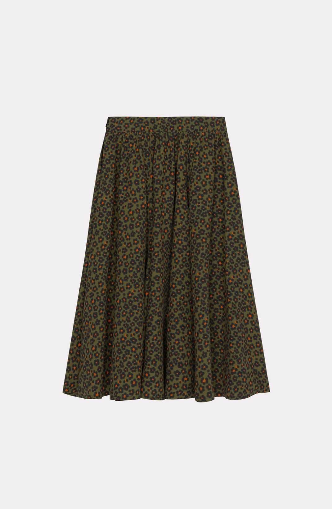 'Hana Leopard' midi skirt - 6